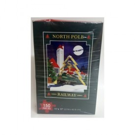 SE North Pole Railway 150 Piece Jigsaw Puzzle
