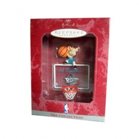 Hallmark Ornament NBA Collection Go Pistons 1998 Detroit Pistons Ornament QSR1043