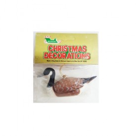 Vintage Bronson Duck Christmas Ornament Made In Hong Kong