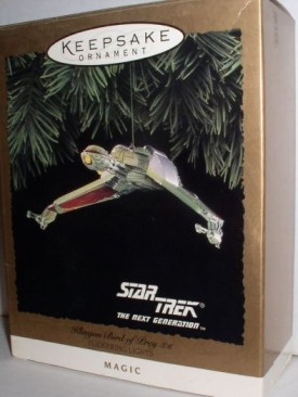 Star Trek Klingon Bird of Prey 1994 Hallmark Ornament