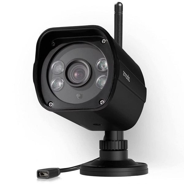 Zmodo 1080p Outdoor Weatherproof Wi-Fi HD Security Camera with 98 Night Vision, Dual Band 5GHz/2.4GHz