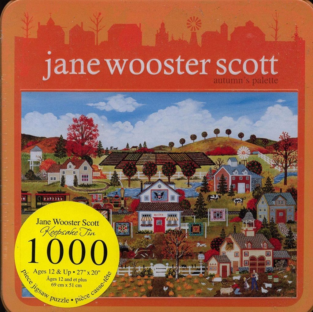 Jane Wooster Scott Autumn's Palette 1000 Piece Jigsaw