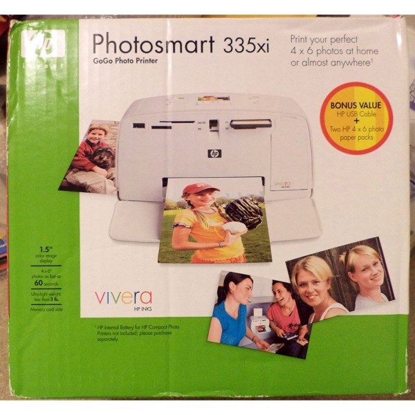 HP Photosmart 335xi GoGo Photo Printer