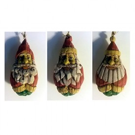 Gallerie II Santa Ornaments Set of 3 No. 57151