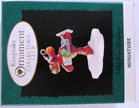 Hallmark Keepsake Ornament A Gift From Rodney Miniature