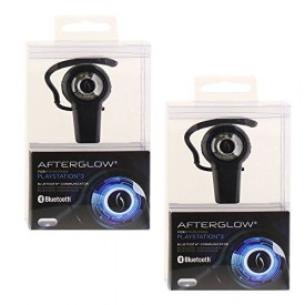 PDP PS3 Afterglow AP.3 Bluetooth Communicator - Blue - 2 Pack Gift Bundle