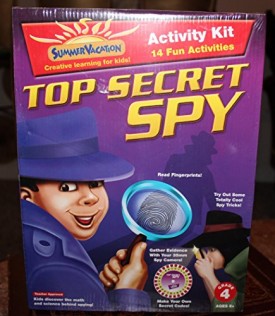 Top Secret Spy Activity Kit Reading Math Science Educational Toy for Grade 4