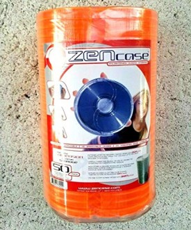 ZENCASE DVD/CD NEON ORANGE 50 PACK