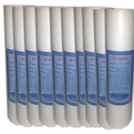 Quantity 10: PP Filter 10 1 Micron Water Filter Cartridge