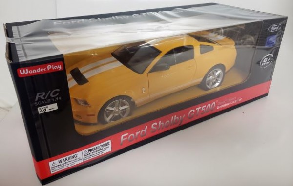 R/C 1:14 Scale Ford Shelby GT500 - Yellow