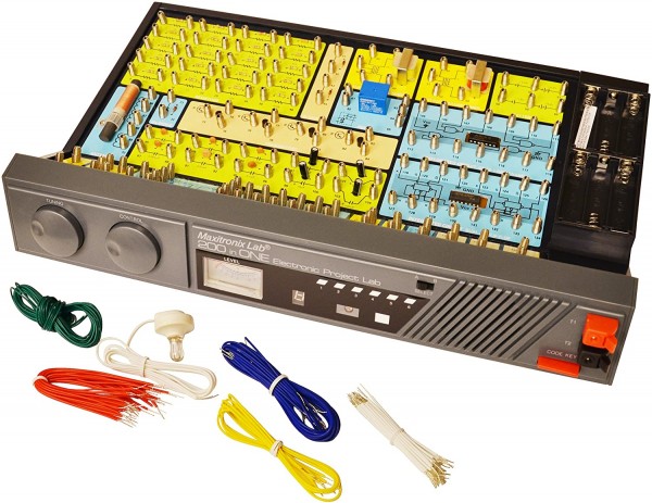 Maxitronix 200-in-One Electronic Project Lab | Explore Electronics with 200 Experiments