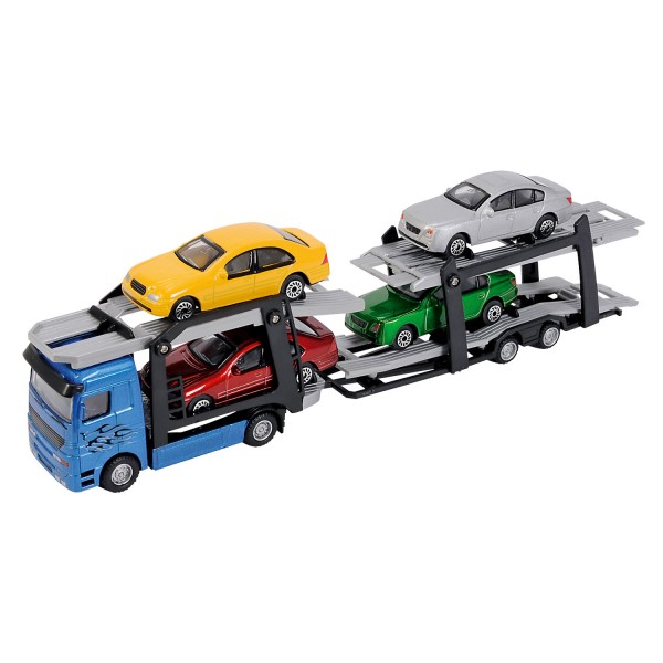 Dickie Toys City Car Trailer Transporter