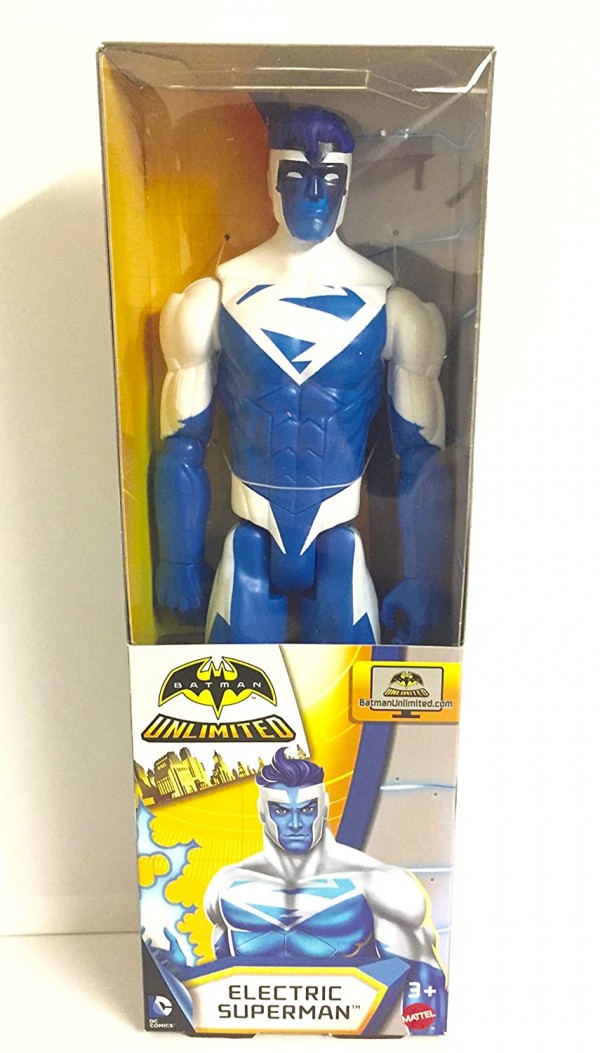 DC Comics Batman Unlimited Electric Superman 12 Action Figure New 2015