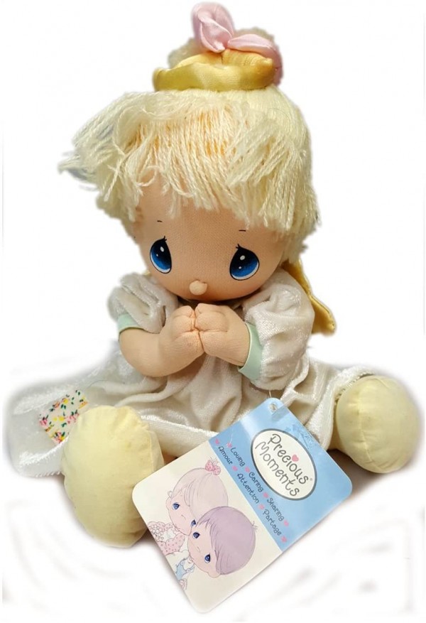 Precious Moments Plush Praying Angel Doll - Faith 10"