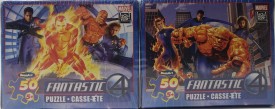 FANTASTIC 4 CLOBERIN' TIME! & FLAME ON! Mini Puzzles 2 Box Set