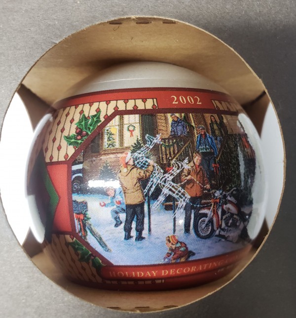 Harley Davidson Deck The Harley Glass Ball Ornament 97929-03V