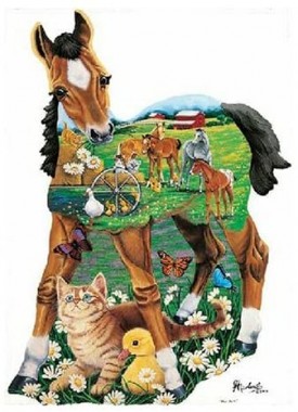 Master Pieces Pony Tales 550 Piece Jigsaw Puzzle