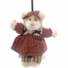 Boyds Bears Plush Ornament - Katalina Kafinata - Cat 6"