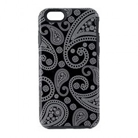 M-Edge Echo Series Hybrid Case for Apple iPhone 6/6s - Black Paisley