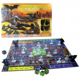 Batman Begins: Shadow Assault Board Game Batman Vs Army Of Ninjas