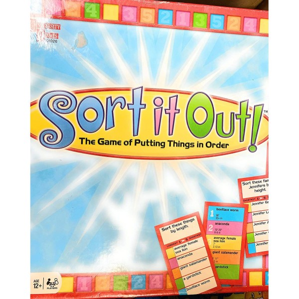 Sort It Out! Board Game