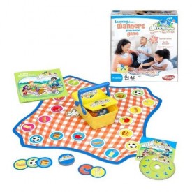 Playskool Noodleboro Picnic Basket Manners Game