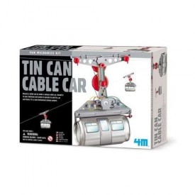 4M Mechanics Kit - Tin Can Cable Car