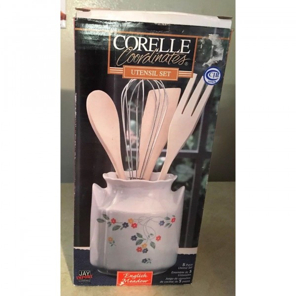Corelle Coordinates 5 Piece Utensil Set English Meadow 13-C03