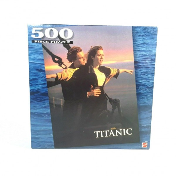 Titanic "I'm Flying" 500 Piece Jigsaw Puzzle 14" x 21" Mattel 1998