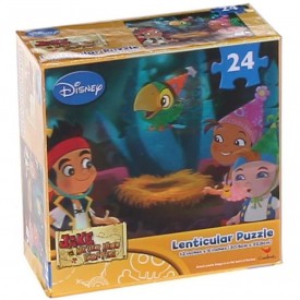 Cardinal Disney Jake and The Neverland Pirates Lenticular Puzzle