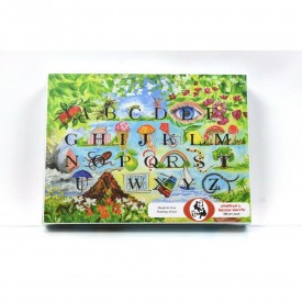 Mouth & Foot Painting Artist Children's Jigsaw Puzzle 100 Piece