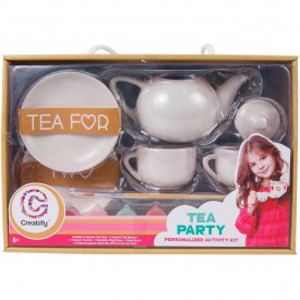 Paint Your own Ceramic Tea Party Set