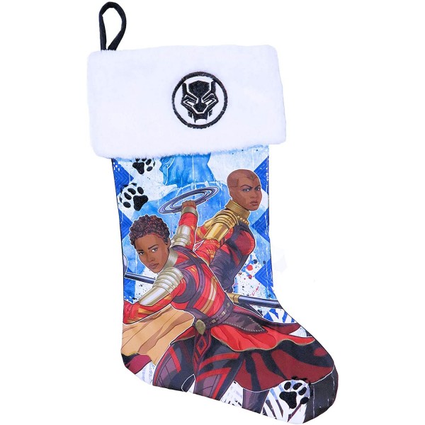 Marvel Black Panther Okoye Nakia Christmas Stocking 18 Inches