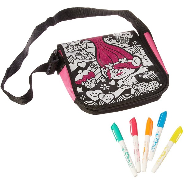 Cra-Z-Art Trolls Messenger Bag Building Kit