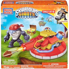 Mega Bloks Skylanders Giants Turret Air Raid with Terrafin (95409)