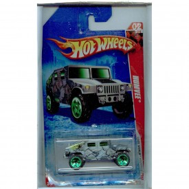 Hot Wheels 2010-198/240 Race World Battle 02/04 Humvee 1:64 Scale