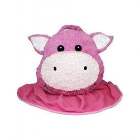 Intelex Pig Pillow Huggeez Huggable Blanket