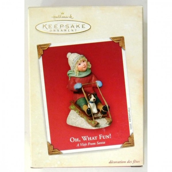 Hallmark Keepsake Ornament - Oh What Fun 2003 (QP1427)