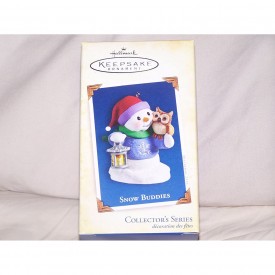 Hallmark Keepsake Ornament - SNOW BUDDIES #8 - OWL 2005 (QX2245)