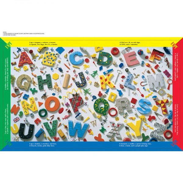 I SPY A is For Jigsaw Puzzle 63 Piece