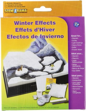 Woodland Scenics SP4123 Winter Effects Diorama Kit