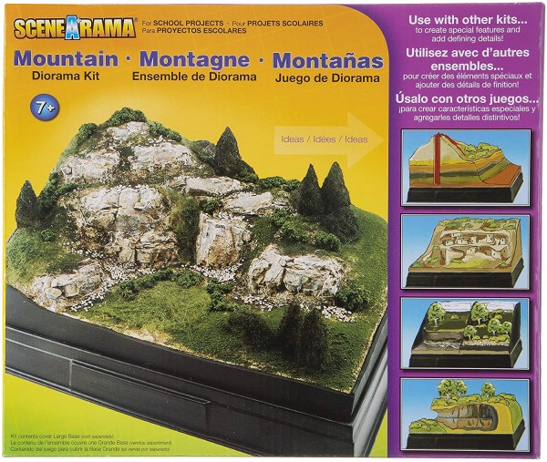 Woodland Scenics Diorama Kit, Mountain