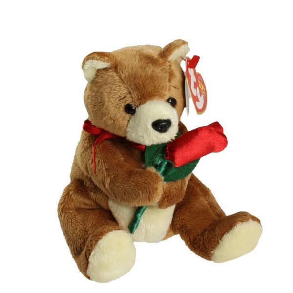 Ty Beanie Baby - Always The Loving Bear Red Rose (2004)