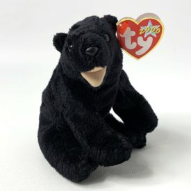 Ty Beanie Baby - Cinders The Black Bear (2000)