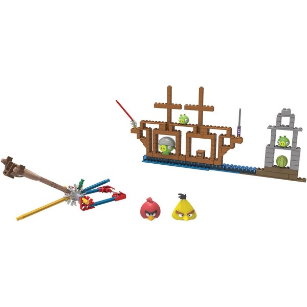 K'NEX Angry Birds All Hams On Deck Building Set