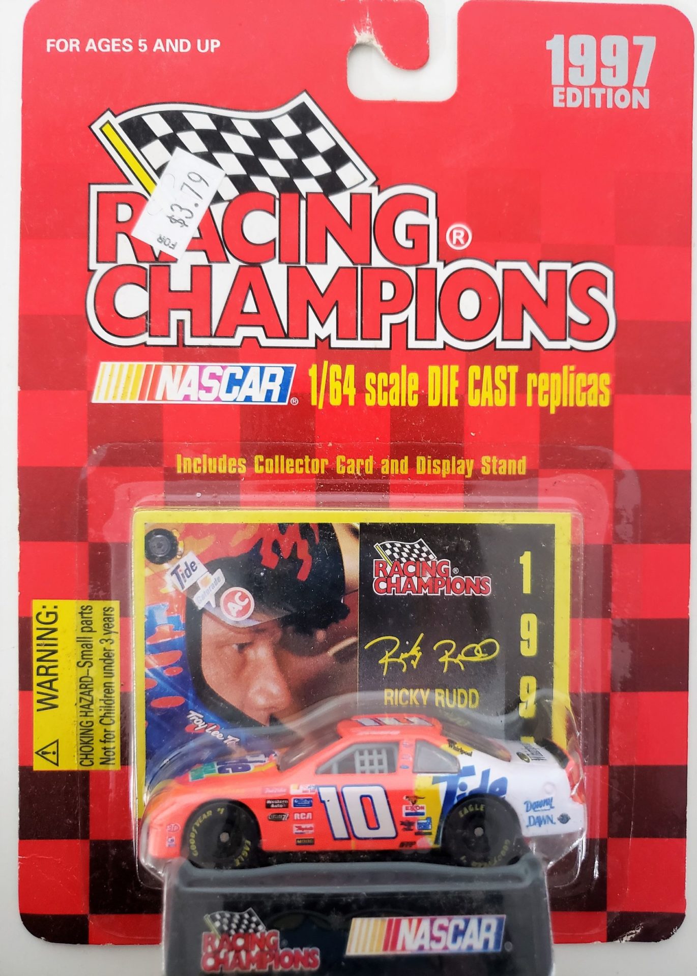 Bobby Hamilton 1999 4 1:64 Scale Die Cast Replica Collector Car With Metallic Finish Racing Champions Under The Lights NASCAR No 