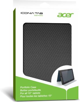 Acer Iconia 10-Inch Tablet Foldable Protective Portfolio Case