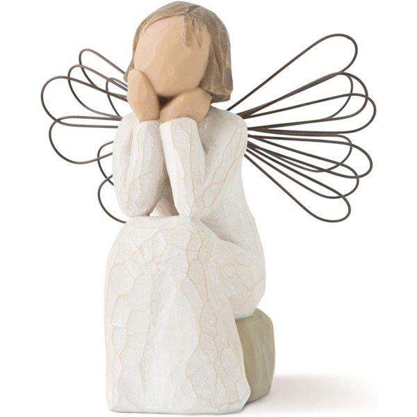 Willow Tree Angel of Caring, Sculpted Hand-Painted Figure
