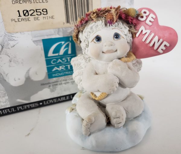 Dreamsicles Figurine PLEASE BE MINE 1995 Valentines Day Angel Collectible