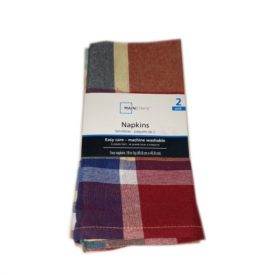 Mainstays Plaid Napkins 2 Pack